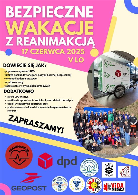 Bezpieczne wakacje z ReanimAkcją
