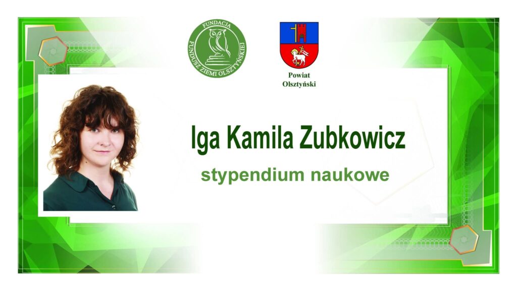 Uczennice V LO wyróżnione przez Fundację Fundusz Ziemi Olsztyńskiej