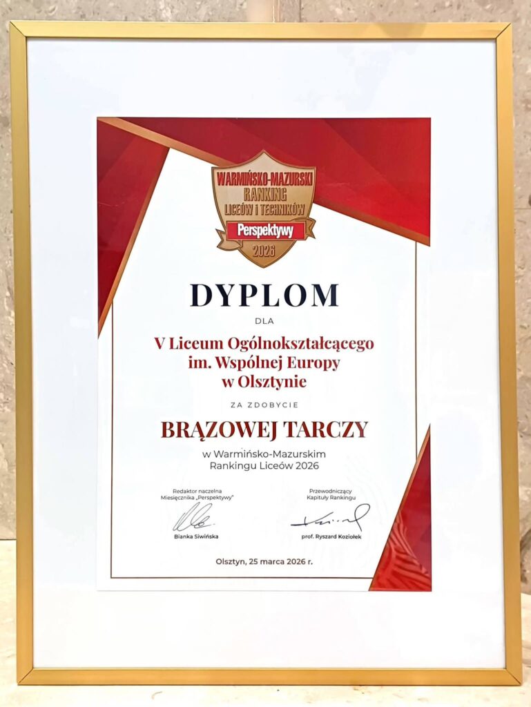Wyróżnienie w Rankingu Perspektyw 2026